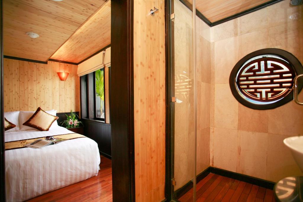 Syrena Cruises Hotel Hạ Long-öböl Szoba fotó